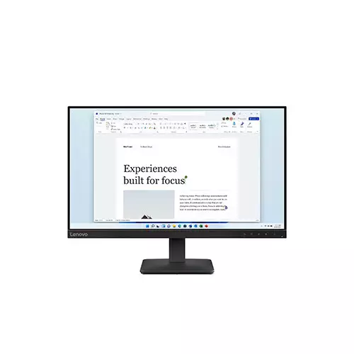 Lenovo L24-4e  23.8 Inch 100Hz Full HD IPS Monitor (Black)