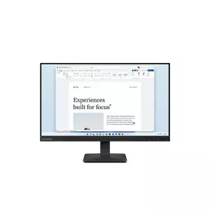 Lenovo L24-4e  23.8 Inch 100Hz Full HD IPS Monitor (Black)