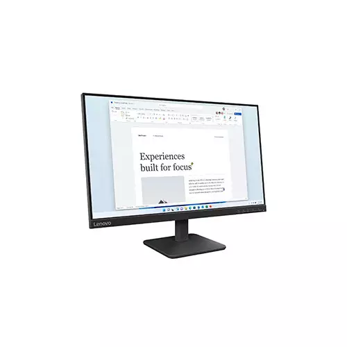 Lenovo L24-4e  23.8 Inch 100Hz Full HD IPS Monitor (Black)-gallery-1