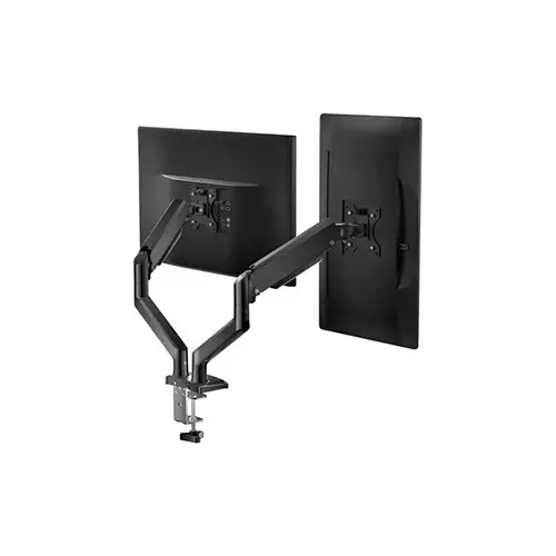 Lenovo Services AM210 Double Monitor Arm (Black)-gallery-2