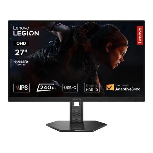 Lenovo Legion 27QD-10 27 Inch 240Hz 2K QHD Gaming Monitor