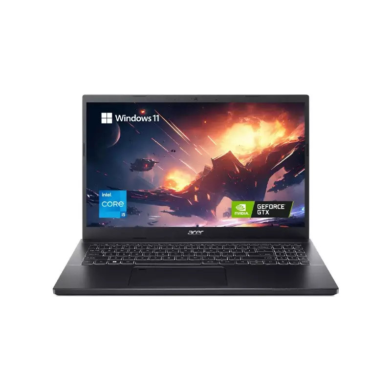 Acer Aspire 7 A715-76G-59U9 INTEL CORE I5 12450H 12TH GEN GTX 1650 4GB GRAPHICS 8GB RAM 512GB SSD 15.6 INCH FHD 144HZ IPS DISPLAY BLACK GAMING LAPTOP (NH.QMESI.003)