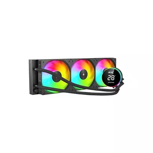 Acer AC360YN ARGB 360mm AIO Liquid CPU Cooler Black
