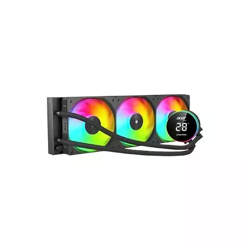 Acer AC360YN ARGB 360mm AIO Liquid CPU Cooler Black