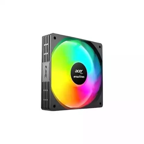Acer AC1267ARGB ARGB 120mm (1xFAN) Large Airflow Silent Case Black Cooling Fan