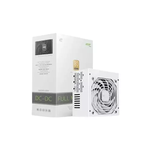 ACER AC750W 80 PLUS BRONZE FULL MODULAR POWER SUPPLY WHITE