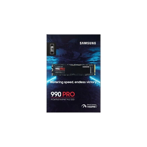 Samsung 990 PRO 2TB PCIe 4.0 NVMe M.2 SSD - 4