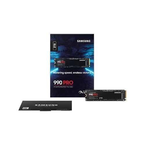 Samsung 990 PRO 2TB PCIe 4.0 NVMe M.2 SSD - 7