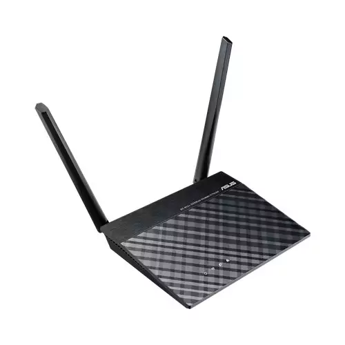 ASUS RT-N12+ 300 Mbps 2 Antenna 1614 sqft 2.4GHz Router (5 to 10 User) - 1