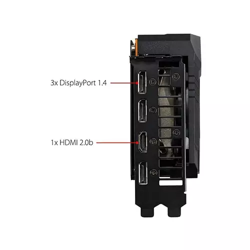 ASUS TUF Radeon RX 5700 XT Gaming X3 OC 8GB Graphics Card - 3