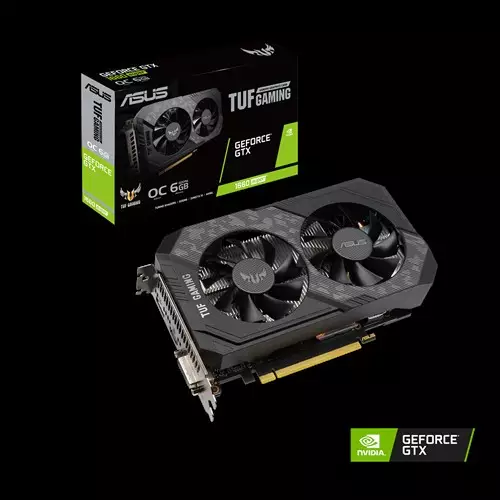 ASUS TUF Gaming GeForce GTX 1660 SUPER OC 6GB Graphics Card