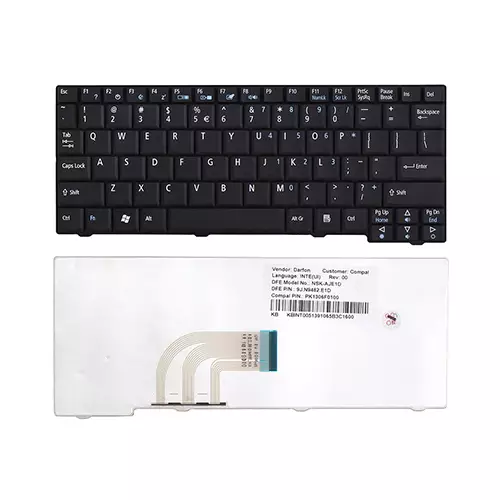 Acer Aspire One ZG5 D150 D210 A110 A150 ZA8 ZG8 KAV60 Series Laptop Keyboard - 2