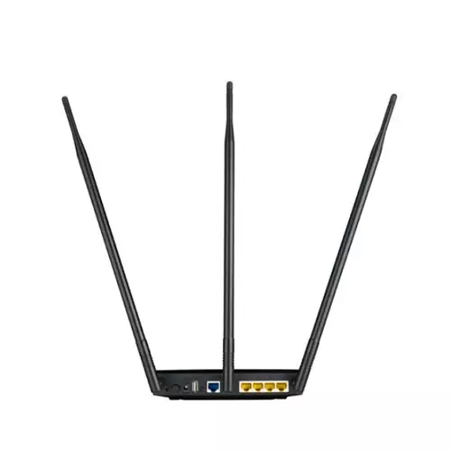 Asus RT-N14UHP 3000Mbps 3 Antenna High Power N300 3-in-1 Wi-Fi Router - 2