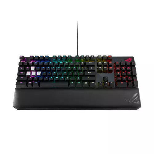 ASUS XA04 ROG Strix Scope Deluxe RGB wired mechanical gaming keyboard-gallery-1