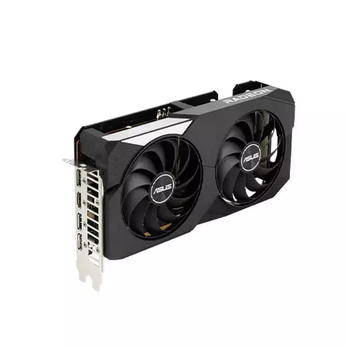 ASUS Dual Radeon RX 6600 8GB GDDR6 Graphics Card - 3