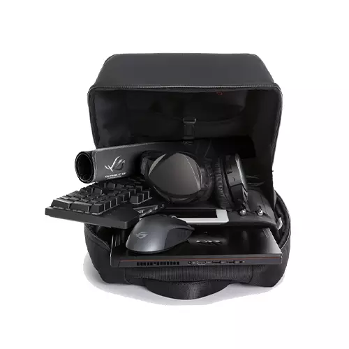 ASUS ROG Ranger BP2500G Gaming Backpack (Black)-gallery-2