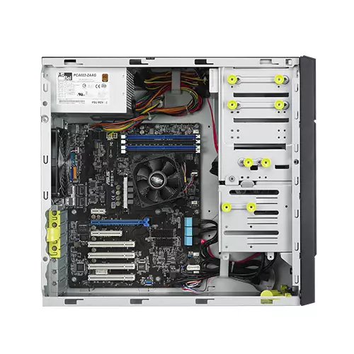 Asus TS100 Intel Xeon E-2236 6 Core Processor 16GB Ram 2X 1TB Enterprise HDD Hardware Raid Tower Server - 2