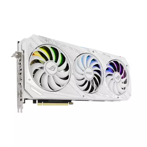 Asus ROG Strix GeForce RTX 3090 OC Edition 24GB Graphics Card (White) - 1