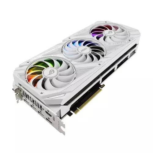 Asus ROG Strix GeForce RTX 3090 OC Edition 24GB Graphics Card (White) - 2