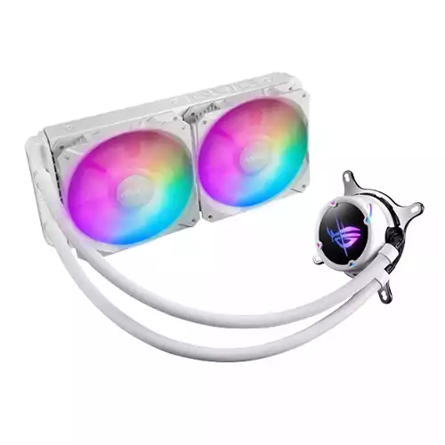 ASUS ROG STRIX LC II 240 ARGB ALL IN ONE LIQUID CPU COOLER WHITE EDITION