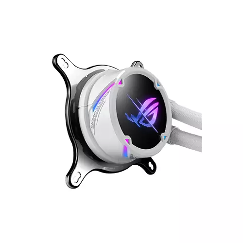 ASUS ROG STRIX LC II 360 ARGB WHITE EDITION ALL IN ONE LIQUID CPU COOLER-1