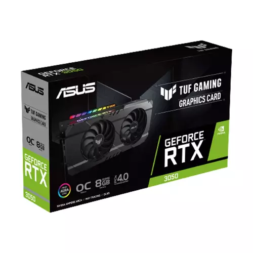 ASUS TUF GAMING GEFORCE RTX 3050 OC EDITION 8GB GDDR6 GRAPHICS CARD - 6