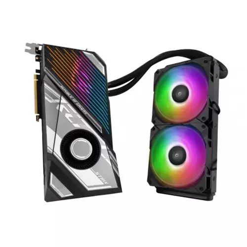 ASUS ROG Strix LC GeForce RTX 3090 Ti OC Edition 24GB GDDR6X Graphics Card - 1