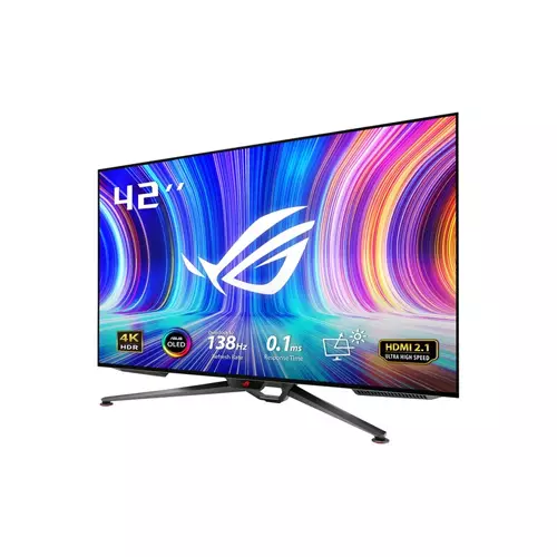 ASUS REPUBLIC OF GAMERS SWIFT PG42UQ 41.5 INCH 4K HDR 138 HZ GAMING MONITOR-gallery-1