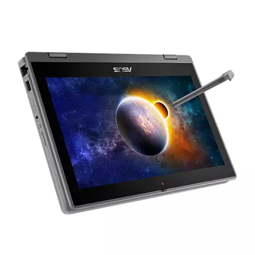 Asus ExpertBook BR1100FKA 11.6 inch HD Touch Display Intel Celeron N4500 4GB RAM 256GB SSD 2 in 1 Laptop With Active Pen - 1