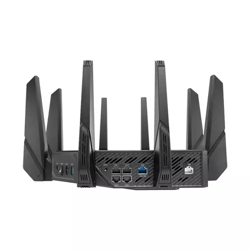 ASUS REPUBLIC OF GAMERS RAPTURE GT-AX11000 PRO WIRELESS TRI-BAND MULTI-GIG GAMING ROUTER-gallery-1
