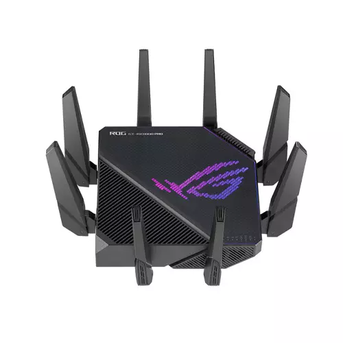 ASUS REPUBLIC OF GAMERS RAPTURE GT-AX11000 PRO WIRELESS TRI-BAND MULTI-GIG GAMING ROUTER-gallery-2