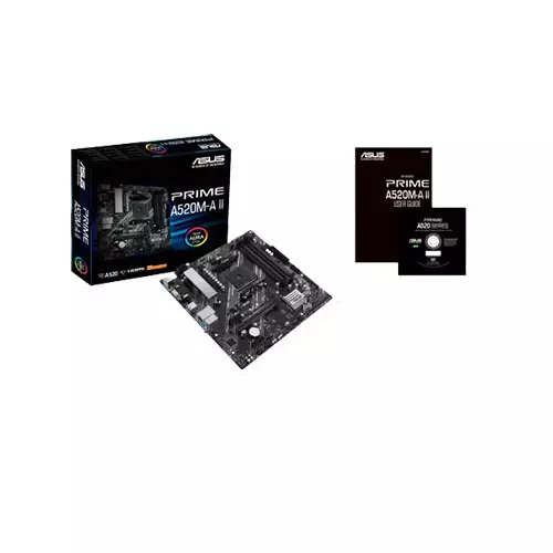 ASUS PRIME A520M-A II AM4 MICRO ATX MOTHERBOARD-5