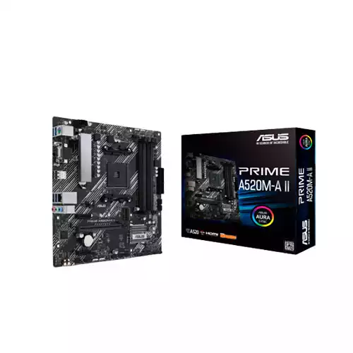 ASUS PRIME A520M-A II AM4 MICRO ATX MOTHERBOARD