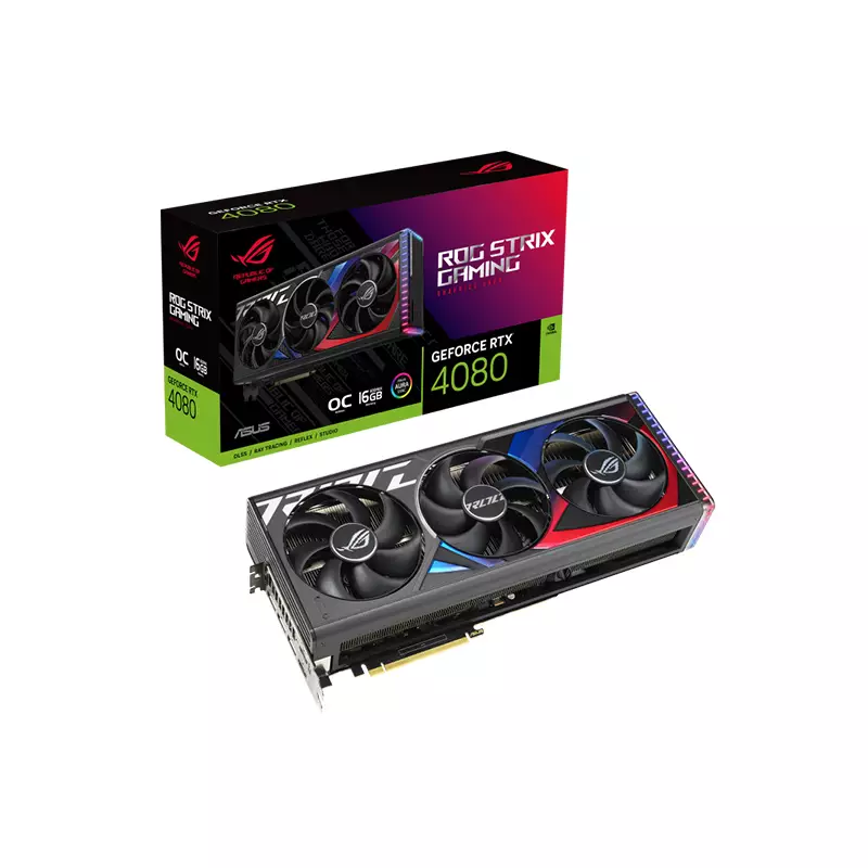 ASUS ROG STRIX GEFORCE RTX 4080 16GB GDDR6X OC EDITION GRAPHICS CARD