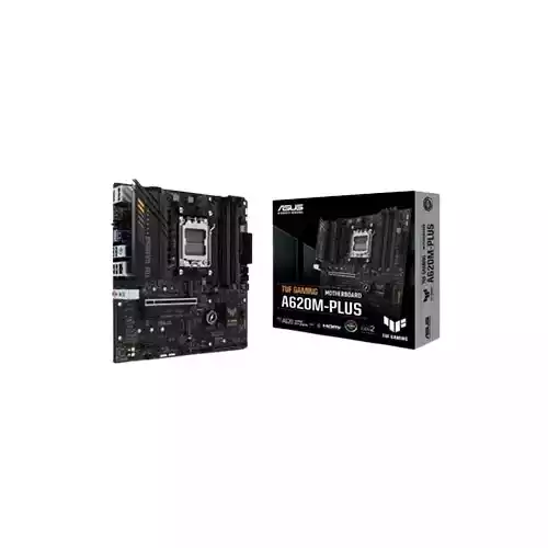 ASUS TUF GAMING A620M PLUS AMD AM5 DDR5 MICRO-ATX MOTHERBOARD