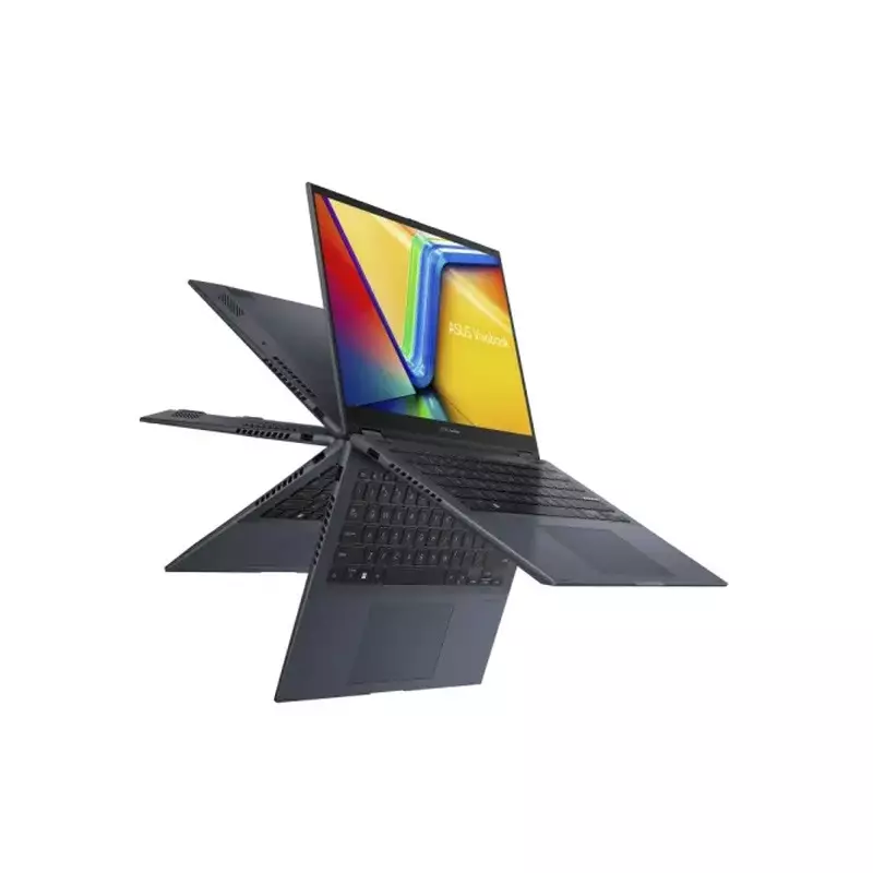 ASUS VIVOBOOK S 14 FLIP TP3402VA INTEL CORE I5 1335U 13TH GEN 16GB RAM 512GB SSD 14 INCH WUXGA TOUCH DISPLAY QUIET BLUE LAPTOP - 1