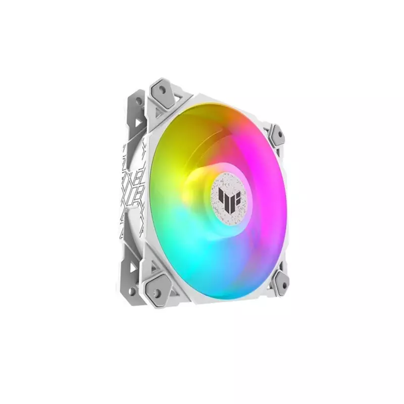 ASUS TUF TF120 3-IN-1 ARGB GAMING CASE COOLING FAN WHITE-gallery-3