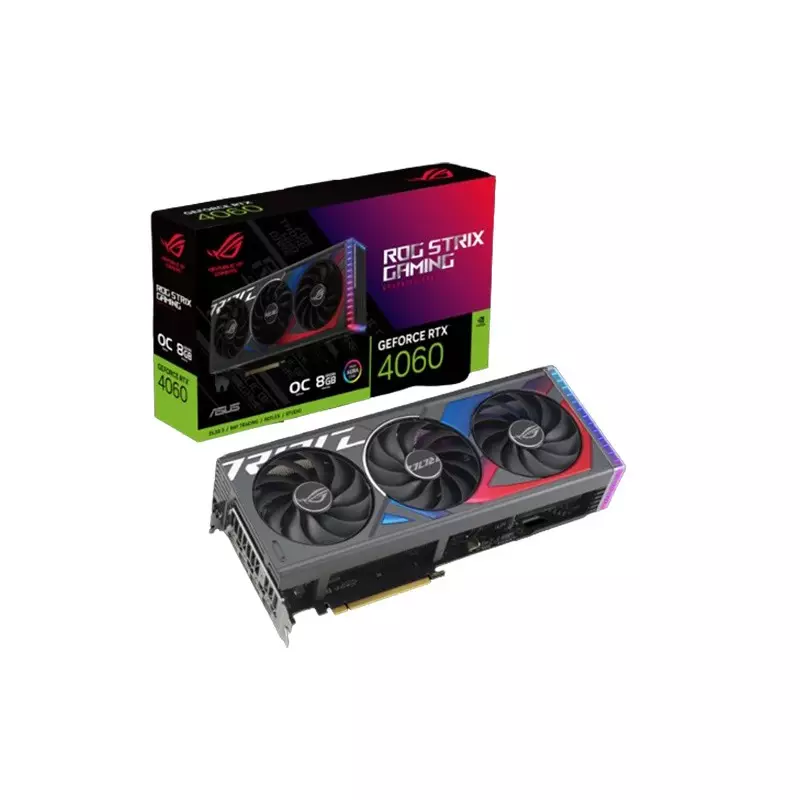 Asus ROG Strix GeForce RTX 4060 OC Edition 8GB GDDR6 Graphics Card