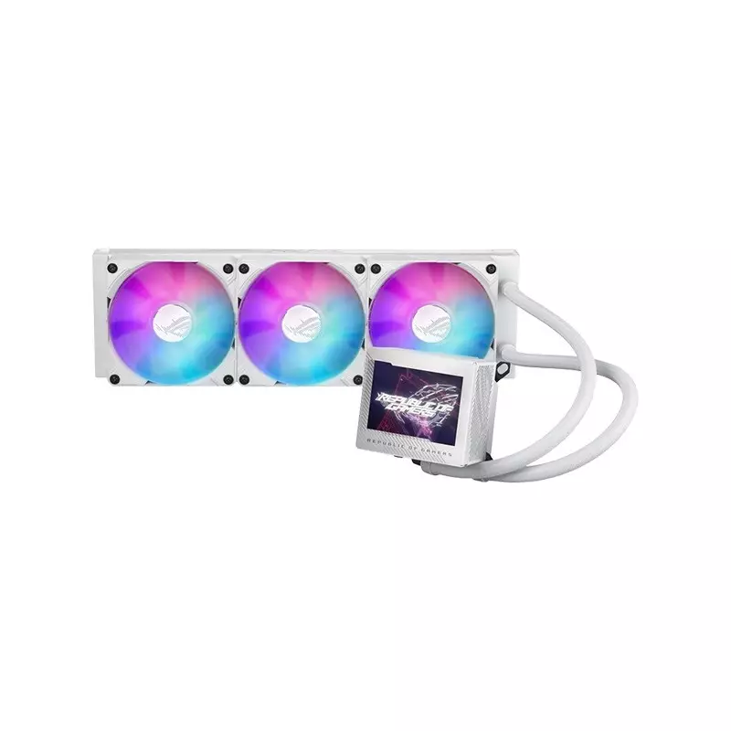 Asus ROG Ryujin III 360 ARGB AIO Liquid CPU Cooler (White)-gallery-1