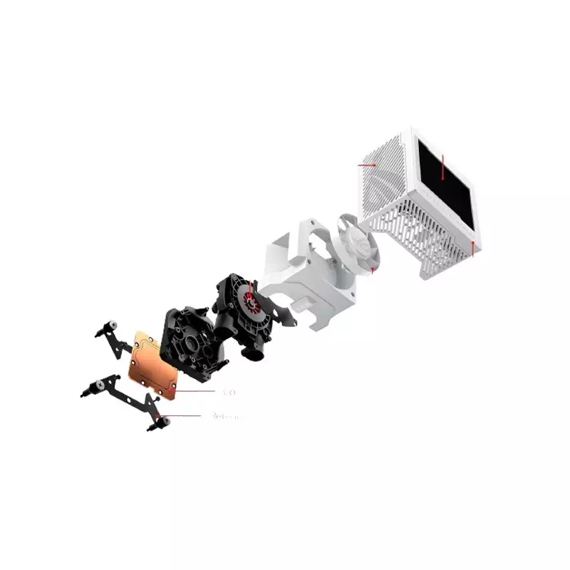 Asus ROG Ryujin III 360 ARGB AIO Liquid CPU Cooler (White)-gallery-7