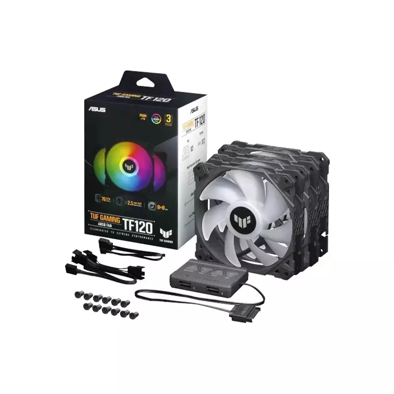 Asus TUF Gaming TF120 ARGB CPU Cooler (Triple Fan Kit)-gallery-3