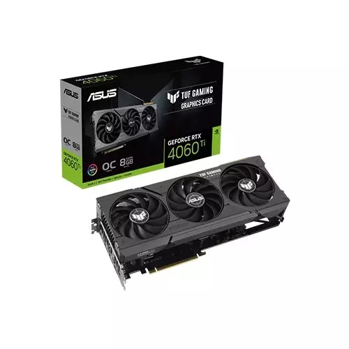 ASUS TUF Gaming GeForce RTX 4060 Ti 8GB GDDR6X OC Graphics Card
