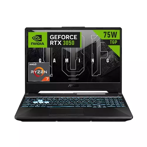 ASUS TUF Gaming A15 FA506NCR-HN003W AMD Ryzen 7 7435HS RTX 3050 4GB Graphics Gaming Laptop