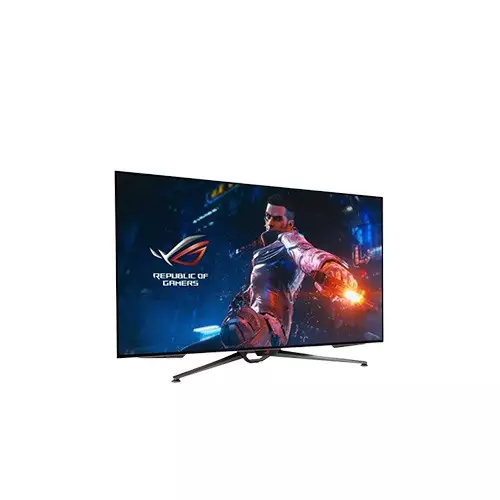 Asus PG48UQ ROG Swift 47.5-Inch 138Hz 4K UHD OLED Gaming Monitor - 1