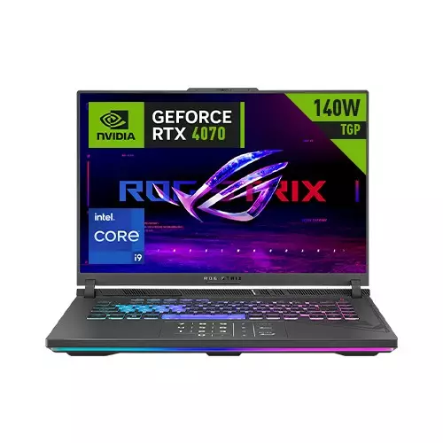 ASUS ROG Strix G16 G614JIR-N3083W Core i9 14th Gen RTX 4070 Graphics 16" FHD+ Gaming Laptop