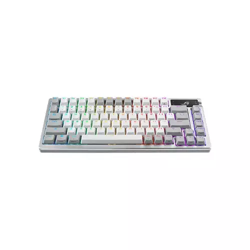 Asus ROG Azoth M701 Snow Switch RGB Mechanical Gaming Keyboard (White)-2
