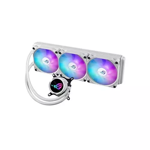 Asus ROG STRIX LC III 360 ARGB All-in-One Liquid CPU Cooler (White) - 1