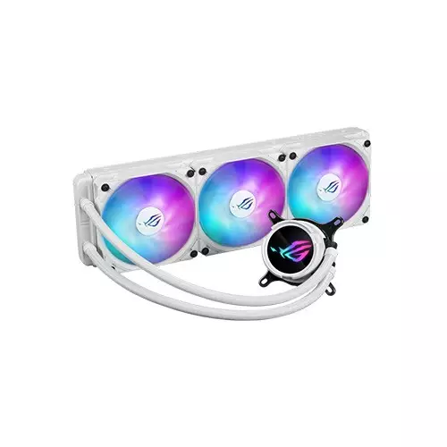 Asus ROG STRIX LC III 360 ARGB All-in-One Liquid CPU Cooler (White)-2