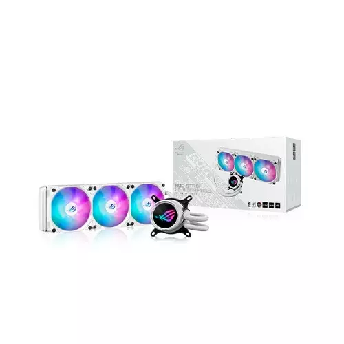 Asus ROG STRIX LC III 360 ARGB All-in-One Liquid CPU Cooler (White)-4