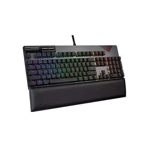 Asus ROG Strix Flare II Brown Switch RGB Gaming Mechanical Keyboard - 1